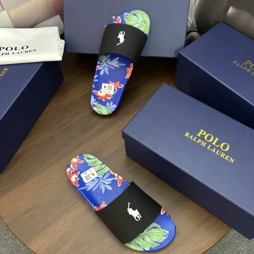 Replica Ralph Lauren Polo Slippers For Men #1481531 $45.00 USD for Wholesale