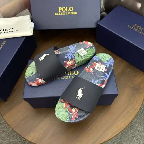 Replica Ralph Lauren Polo Slippers For Men #1481533 $45.00 USD for Wholesale