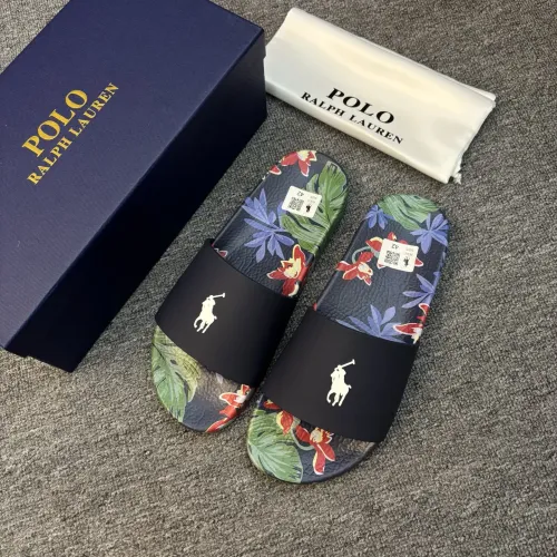 Replica Ralph Lauren Polo Slippers For Men #1481533 $45.00 USD for Wholesale