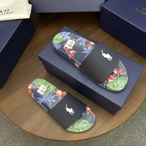 Replica Ralph Lauren Polo Slippers For Men #1481533 $45.00 USD for Wholesale