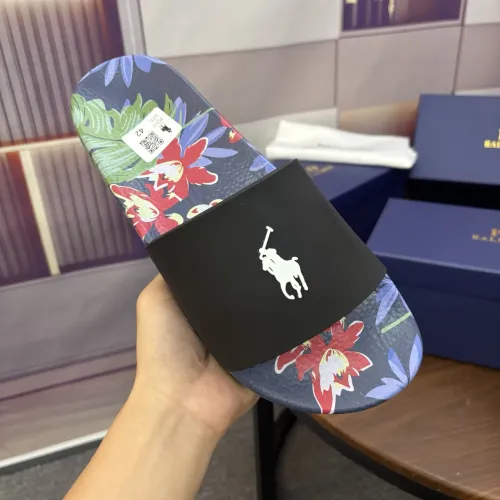 Replica Ralph Lauren Polo Slippers For Men #1481534 $45.00 USD for Wholesale