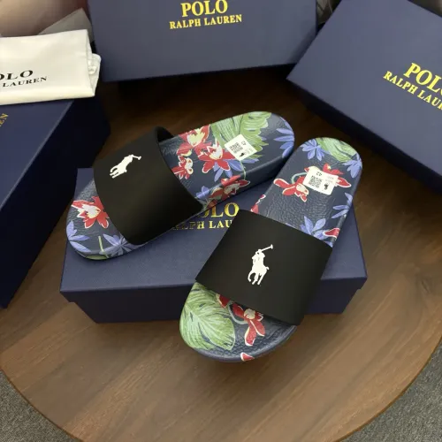 Replica Ralph Lauren Polo Slippers For Men #1481534 $45.00 USD for Wholesale