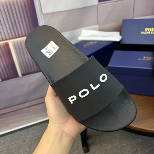 Replica Ralph Lauren Polo Slippers For Men #1481537 $45.00 USD for Wholesale