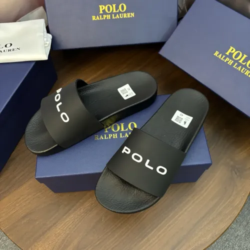 Replica Ralph Lauren Polo Slippers For Men #1481537 $45.00 USD for Wholesale