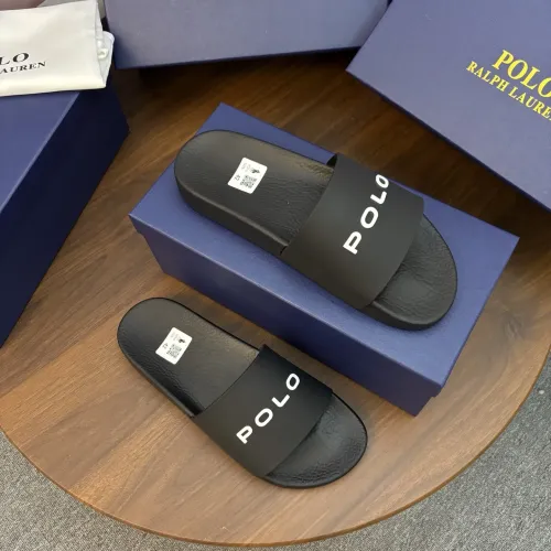 Replica Ralph Lauren Polo Slippers For Men #1481537 $45.00 USD for Wholesale
