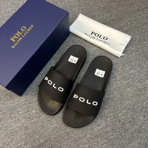 Replica Ralph Lauren Polo Slippers For Men #1481537 $45.00 USD for Wholesale