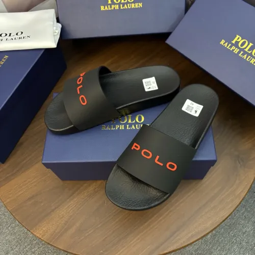 Replica Ralph Lauren Polo Slippers For Men #1481538 $45.00 USD for Wholesale
