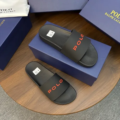 Replica Ralph Lauren Polo Slippers For Men #1481538 $45.00 USD for Wholesale