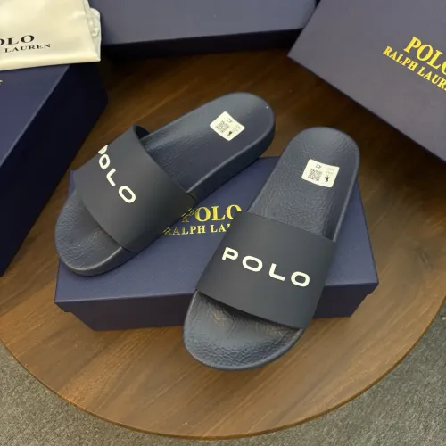 Replica Ralph Lauren Polo Slippers For Men #1481539 $45.00 USD for Wholesale