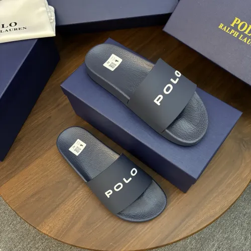 Replica Ralph Lauren Polo Slippers For Men #1481539 $45.00 USD for Wholesale