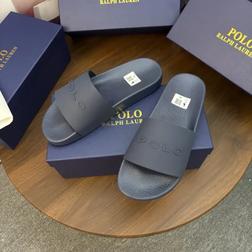 Replica Ralph Lauren Polo Slippers For Men #1481541 $45.00 USD for Wholesale
