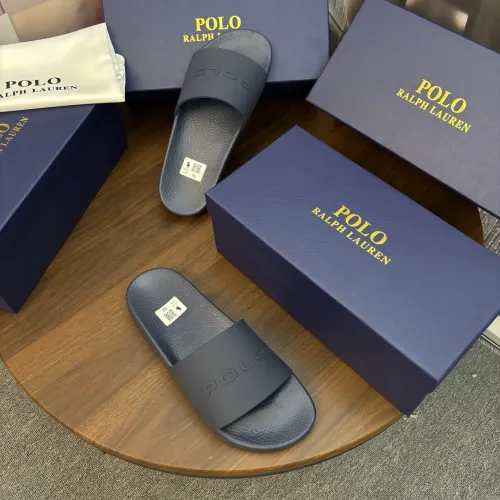 Replica Ralph Lauren Polo Slippers For Men #1481541 $45.00 USD for Wholesale