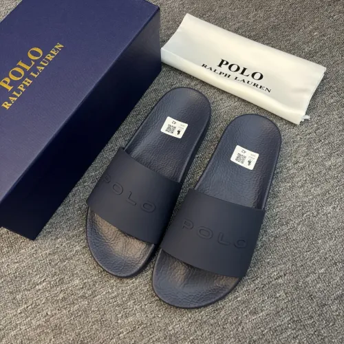Replica Ralph Lauren Polo Slippers For Men #1481541 $45.00 USD for Wholesale