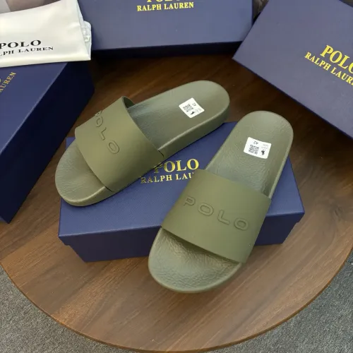 Replica Ralph Lauren Polo Slippers For Men #1481542 $45.00 USD for Wholesale