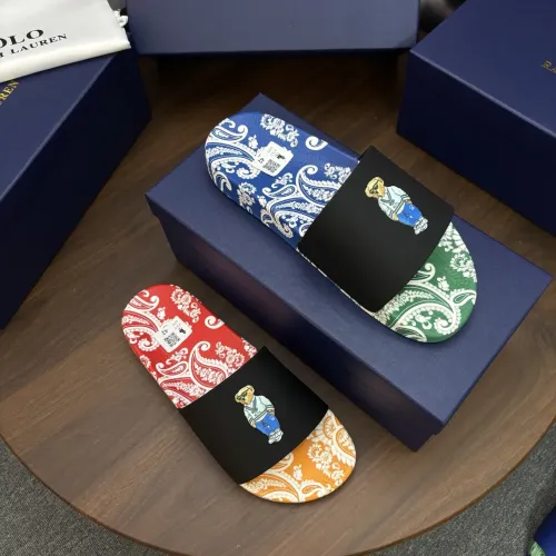 Replica Ralph Lauren Polo Slippers For Men #1481545 $45.00 USD for Wholesale