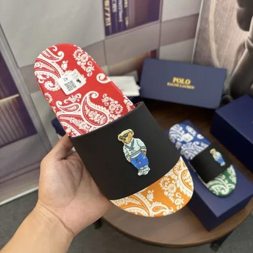 Replica Ralph Lauren Polo Slippers For Men #1481545 $45.00 USD for Wholesale