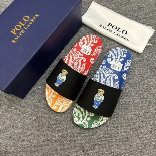 Replica Ralph Lauren Polo Slippers For Men #1481545 $45.00 USD for Wholesale