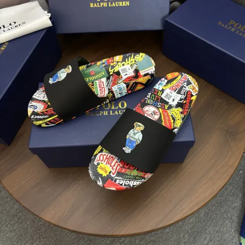 Replica Ralph Lauren Polo Slippers For Men #1481546 $45.00 USD for Wholesale