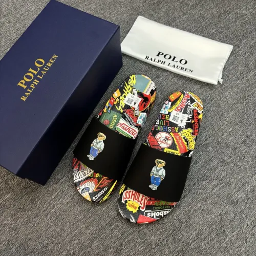 Replica Ralph Lauren Polo Slippers For Men #1481546 $45.00 USD for Wholesale