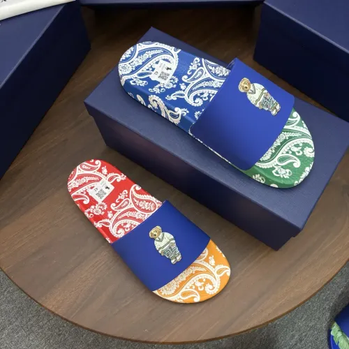 Replica Ralph Lauren Polo Slippers For Men #1481548 $45.00 USD for Wholesale