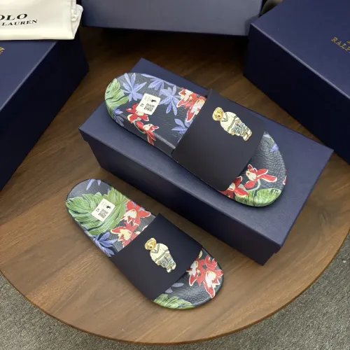 Replica Ralph Lauren Polo Slippers For Men #1481551 $45.00 USD for Wholesale