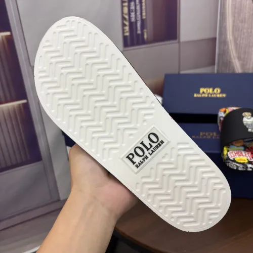 Replica Ralph Lauren Polo Slippers For Men #1481552 $45.00 USD for Wholesale