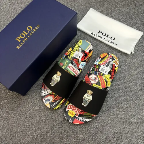 Replica Ralph Lauren Polo Slippers For Men #1481552 $45.00 USD for Wholesale
