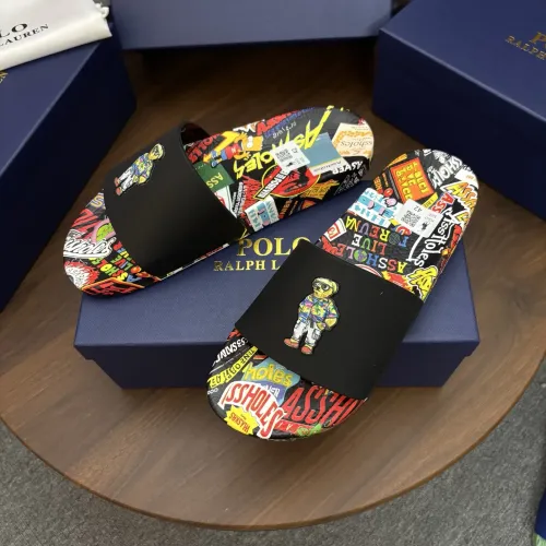 Replica Ralph Lauren Polo Slippers For Men #1481555 $45.00 USD for Wholesale
