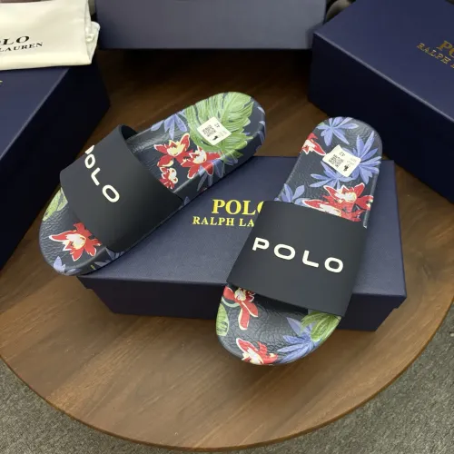 Replica Ralph Lauren Polo Slippers For Men #1481557 $45.00 USD for Wholesale