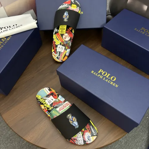 Replica Ralph Lauren Polo Slippers For Men #1481559 $45.00 USD for Wholesale
