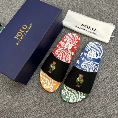 Replica Ralph Lauren Polo Slippers For Men #1481560 $45.00 USD for Wholesale