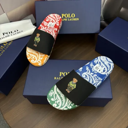 Replica Ralph Lauren Polo Slippers For Men #1481560 $45.00 USD for Wholesale