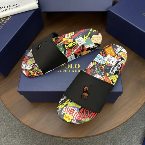 Replica Ralph Lauren Polo Slippers For Men #1481562 $45.00 USD for Wholesale