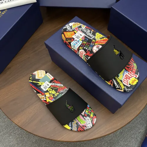 Replica Ralph Lauren Polo Slippers For Men #1481562 $45.00 USD for Wholesale