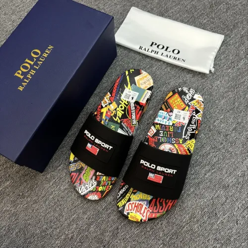 Replica Ralph Lauren Polo Slippers For Men #1481563 $45.00 USD for Wholesale