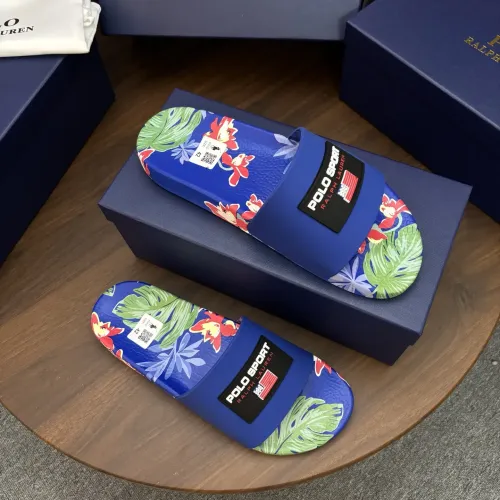 Replica Ralph Lauren Polo Slippers For Men #1481564 $45.00 USD for Wholesale