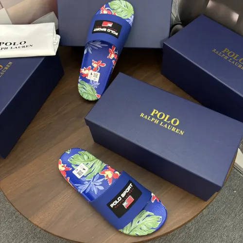 Replica Ralph Lauren Polo Slippers For Men #1481564 $45.00 USD for Wholesale