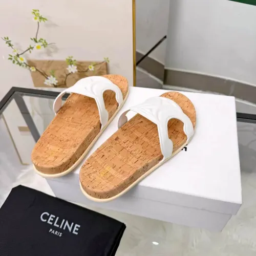 Replica Celine Slippers For Women #1481569 $76.00 USD for Wholesale