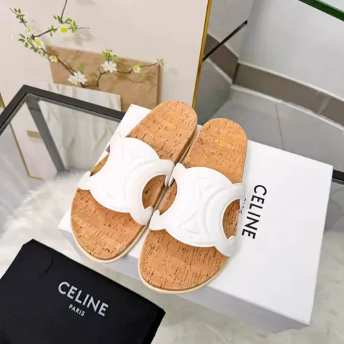 Replica Celine Slippers For Women #1481569 $76.00 USD for Wholesale