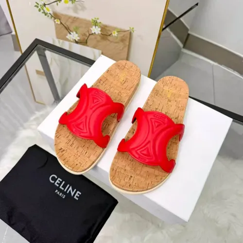 Replica Celine Slippers For Women #1481573 $76.00 USD for Wholesale