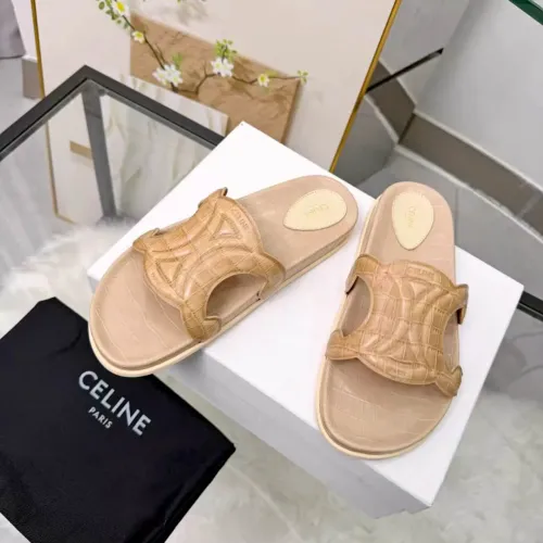 Replica Celine Slippers For Women #1481578 $76.00 USD for Wholesale