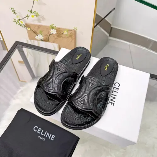 Replica Celine Slippers For Women #1481580 $76.00 USD for Wholesale
