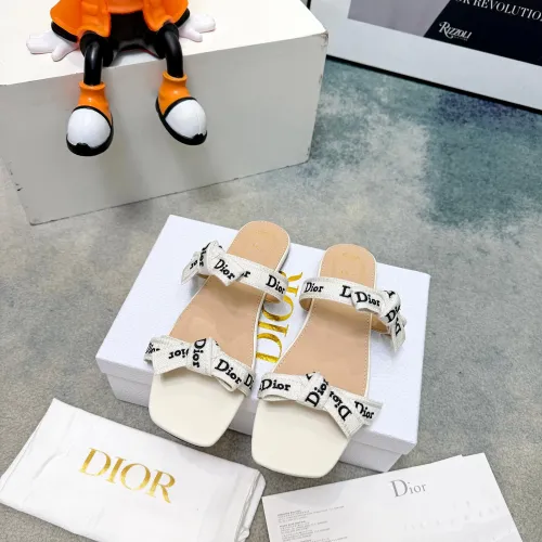 Replica Christian Dior Slippers For Women #1481584 $88.00 USD for Wholesale