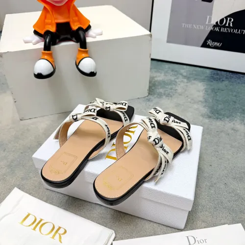 Replica Christian Dior Slippers For Women #1481585 $88.00 USD for Wholesale