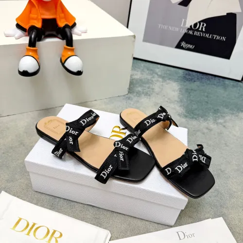 Replica Christian Dior Slippers For Women #1481586 $88.00 USD for Wholesale