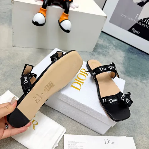 Replica Christian Dior Slippers For Women #1481586 $88.00 USD for Wholesale