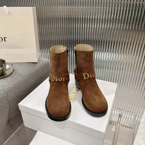 Replica Christian Dior Boots For Women #1481589 $112.00 USD for Wholesale
