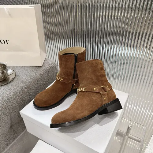 Replica Christian Dior Boots For Women #1481589 $112.00 USD for Wholesale