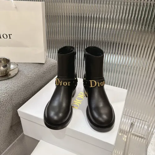 Replica Christian Dior Boots For Women #1481590 $112.00 USD for Wholesale