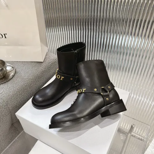 Replica Christian Dior Boots For Women #1481590 $112.00 USD for Wholesale